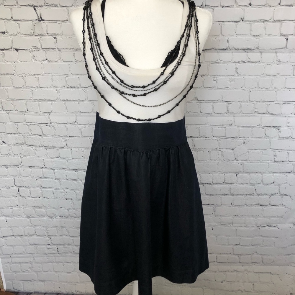 👗 Express | two tone tank dress - Picture 4 of 8